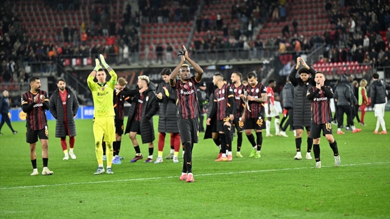 Galatasaray, UEFA Avrupa Ligi'nde zirve takibini sürdürdü