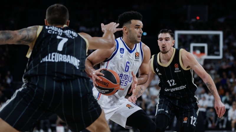 Anadolu Efes, ASVEL'e mağlup oldu