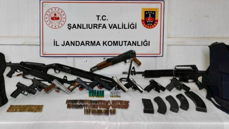 Şanlıurfa'da silah kaçakçılığı operasyonu: 7 gözaltı