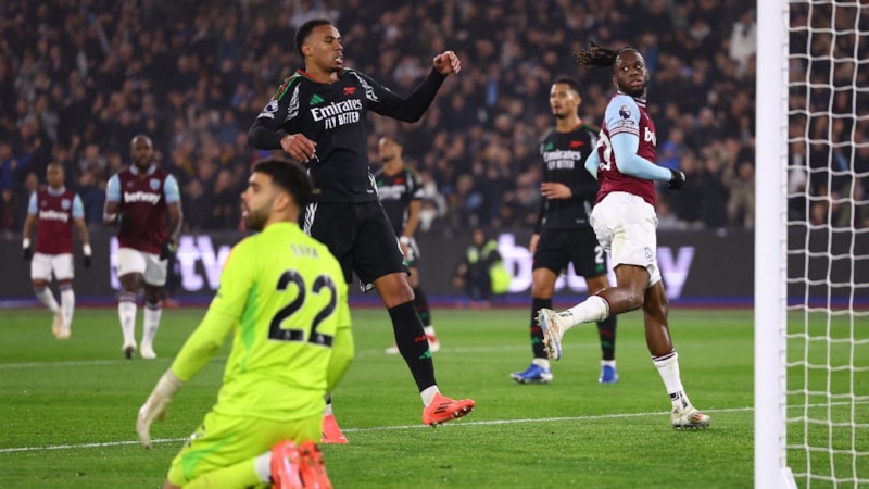 Arsenal, 7 gollü maçta West Ham United'ı devirdi