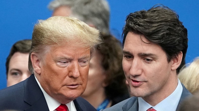 Justin Trudeau, Donald Trump'ın malikanesindeki davete katıldı