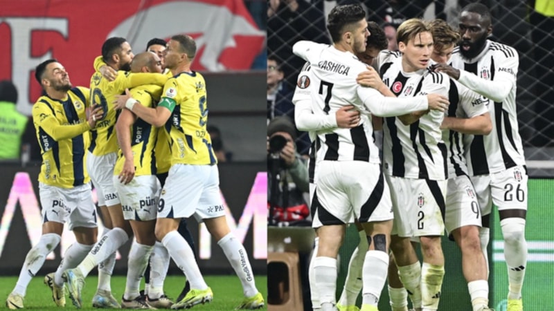 Fenerbahçe ve Beşiktaş Süper Lig'de sahne aldı! CANLI SKOR
