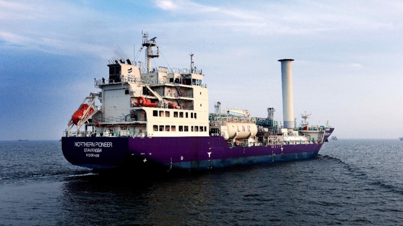 Çin, dünyanın ilk ticari CO2 taşıma gemisini tanıttı