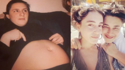 Esra Dermancıoğlu hamilelik fotoğrafını paylaştı! Eski kare takipçilerinden büyük ilgi gördü