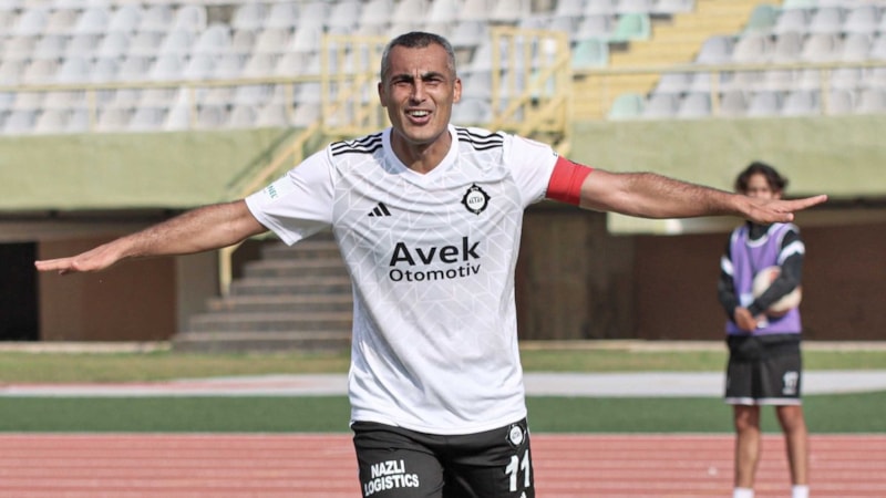Altay’ın en golcüsü 43 yaşındaki Murat Uluç oldu