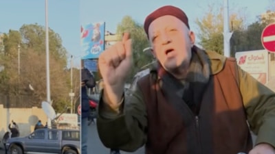 Türkiye'nin Şam Büyükelçiliği önünde kutlamalar: Erdoğan Suriyelilerin sultanı