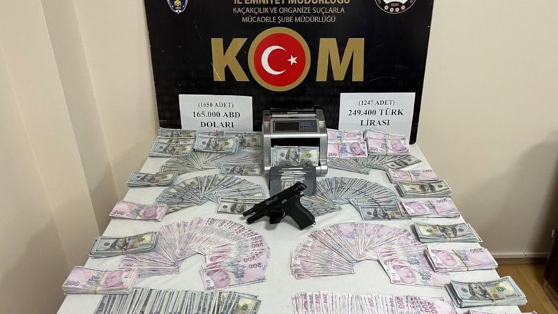 Düzce'de sahte para operasyonu