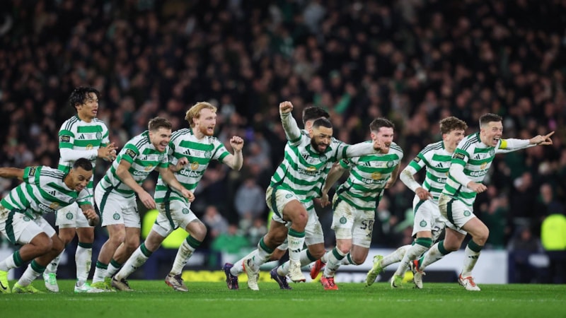 Rıdvan Yılmaz penaltı kaçırdı, Celtic kupayı kaptı