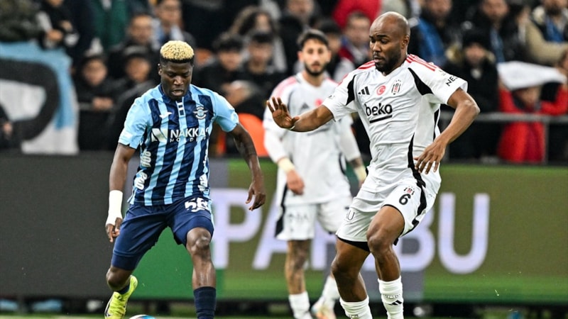 Beşiktaş, Adana Demirspor'a yenildi