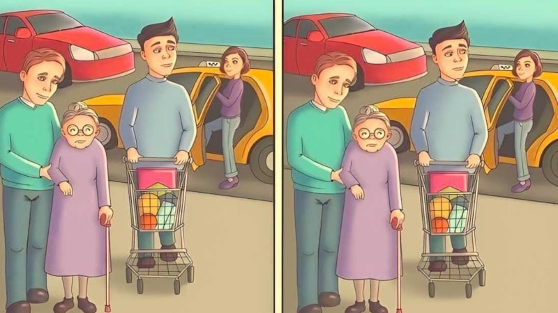 İki resim arasındaki tek farkı sadece dahiler 5 saniyede görebiliyor!