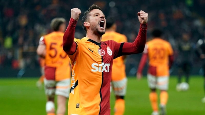 Dries Mertens, Süper Lig'deki 4. golünü kaydetti