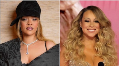 Mariah Carey, Rihanna'nın göğsünü açıp imza attı! O anlar sosyal medyada gündem oldu