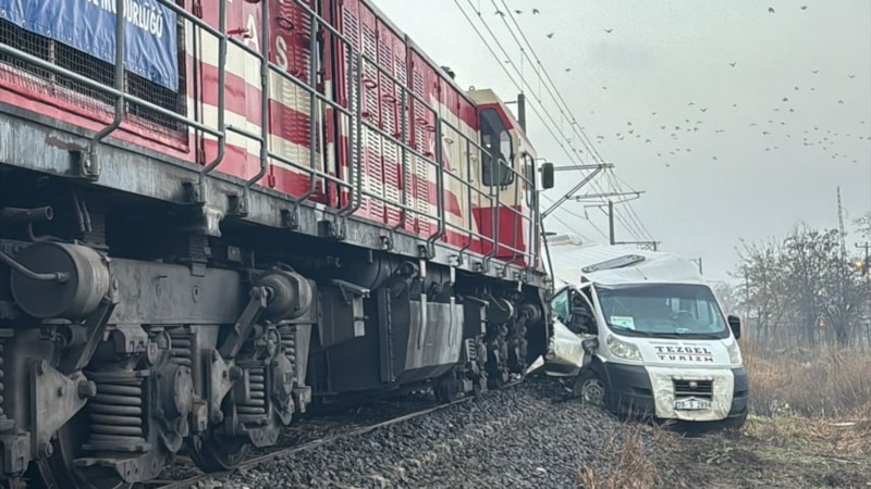 Kırklareli'nde korkutan kaza