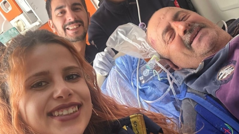 Kastamonu'da kalbi durdu, sağlık ekibi imdadına yetişti