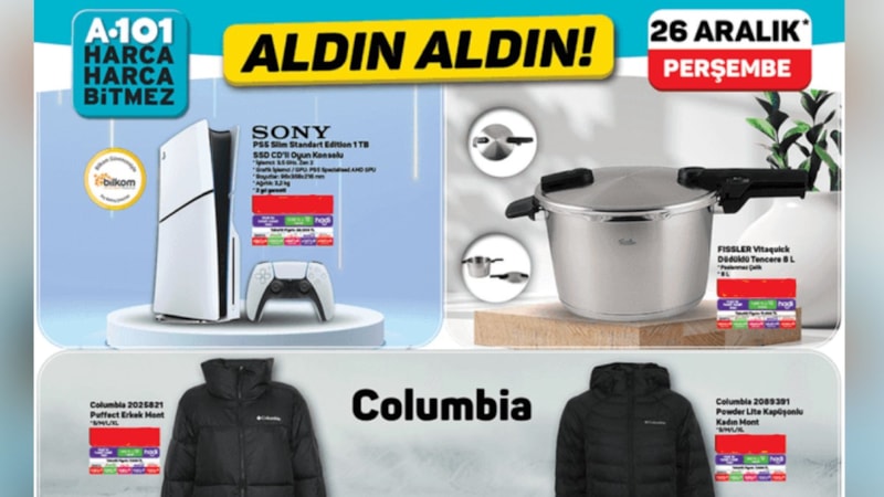 Acele eden yaşadı: A101 PlayStation 5 getiriyor; Üstelik 5 bin lira daha ucuz…