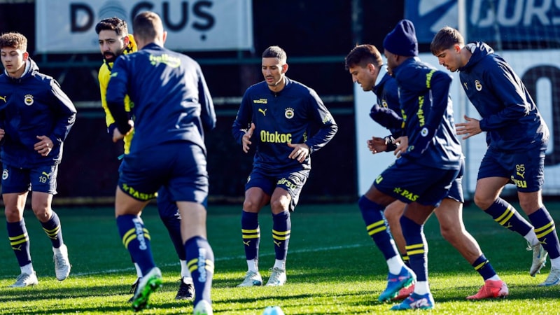 Fenerbahçe'ye müjde! Dominik Livakovic ve Oğuz Aydın idmana katıldı