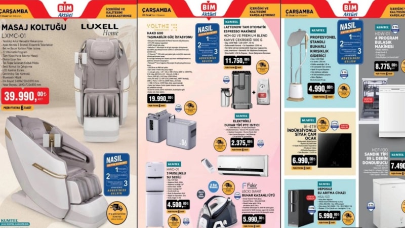 BİM 1 Ocak 2025 Aktüel Kataloğu: BİM'de yılın ilk fırsatları...