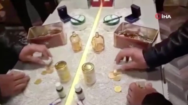 Diyarbakır'da altın ayarı oyunu: 9 şüpheli yakalandı