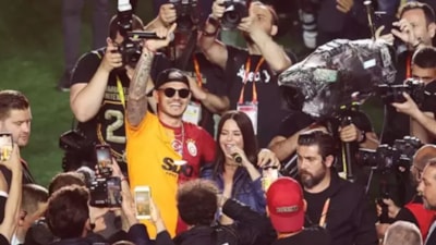 Mauro Icardi'den şaşırtan hareket! Simge Sağın'ın gönderisini beğendi