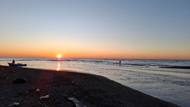 Asi Nehri'nde balıkçıların mesaisi gün doğumunda başlıyor