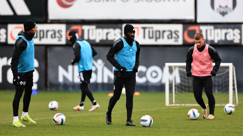 Beşiktaş'ta kupa mesaisi başladı