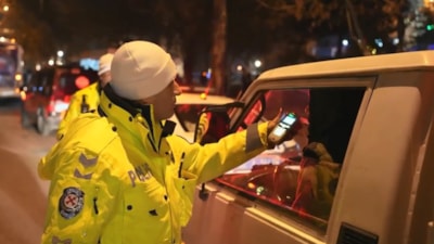 Yeni yıl denetimlerinde alkollü araç kullanan 5 bin 494 sürücüye işlem yapıldı