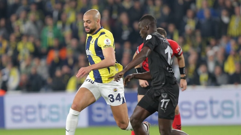 Fenerbahçe'de Sofyan Amrabat cezalı duruma düştü