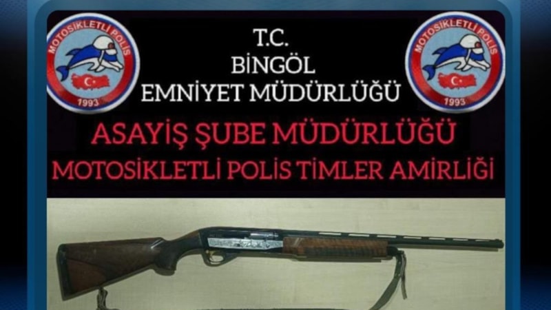 Bingöl’de ruhsatsız tüfek ele geçirildi