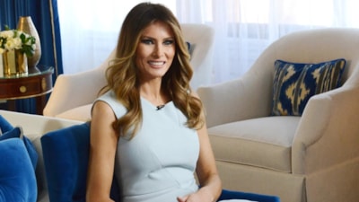 Donald Trump'ın eşi Melania Trump'ın hayatı belgesel oluyor