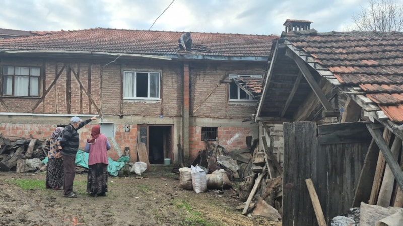 Bartın'da komşunun dikkati yanmaktan kurtardı