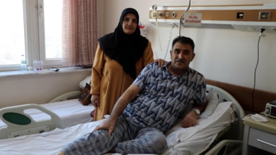 Kayseri'de eşine böbreğine verdi