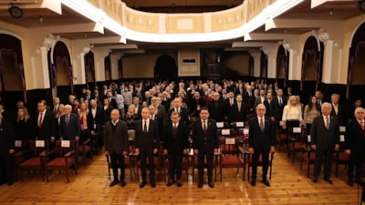 Galatasaray'da yeni divan kurulu üyeleri için berat töreni yapıldı