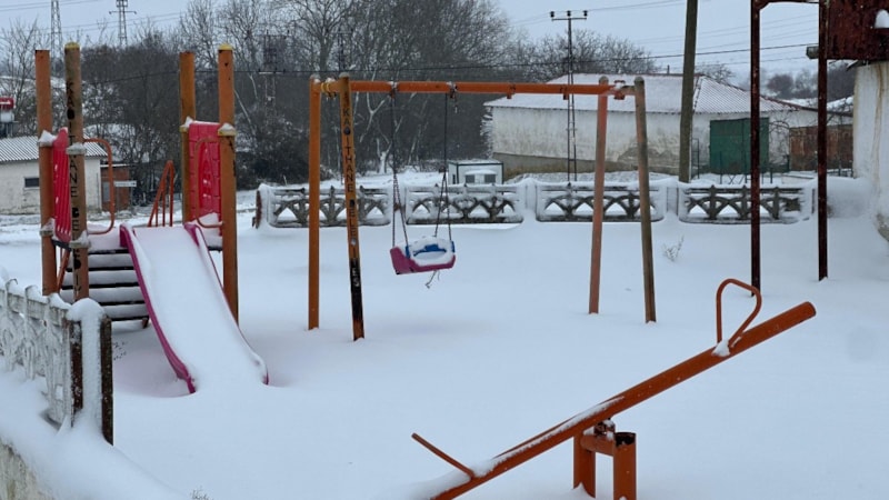 Edirne ve Kırklareli'nin yüksek kesimlerinde kar yağışı