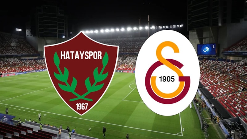 Hatayspor - Galatasaray maçı saat kaçta, hangi kanalda?