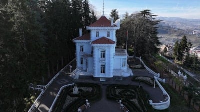 Trabzon'da bulunan Atatürk Köşkü'ne ziyaretçi akını; bir yılda 300 binin üzerinde kişi ziyaret etti
