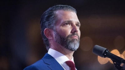 Donald Trump Jr'ın Grönland'daki etkinliğine katılan bazı kişilerin 