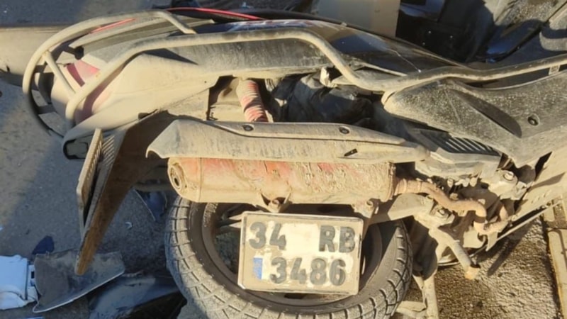 Ankara'da otomobil ile çarpışan motosiklet sürücüsü hayatını kaybetti