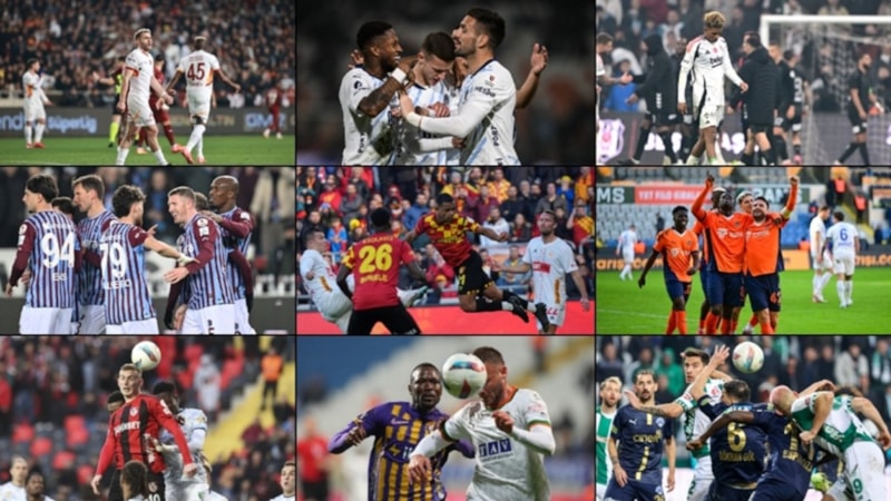 Süper Lig'de 20. haftanın ardından oluşan puan durumu ve 21. haftanın fikstürü
