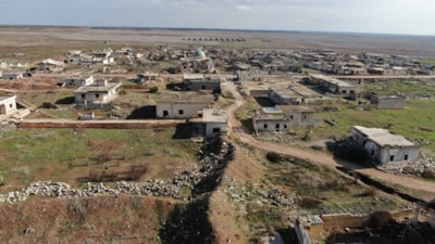 Terörün izlerini silen Tel Rıfatlılar, evlerini onarıyorlar