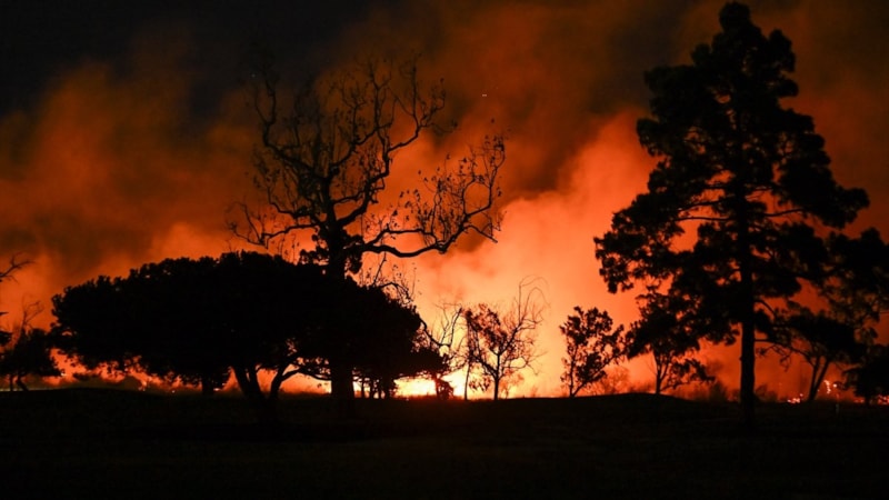 Kaliforniya'da en yüksek seviye yangın uyarısı