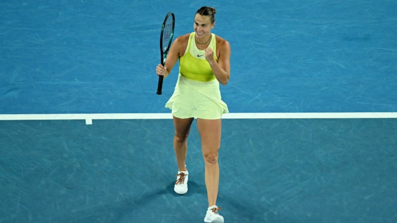 Avustralya Açık'ta Aryna Sabalenka yarı finalde