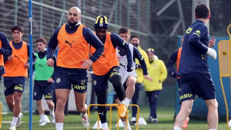 Fenerbahçe'de Lyon maçının hazırlıkları başladı