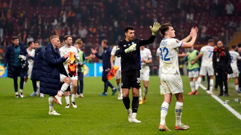 Dinamo Kiev, Avrupa Ligi'ndeki ilk puanını aldı