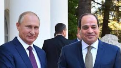 Putin ile Mısır Cumhurbaşkanı Sisi görüştü