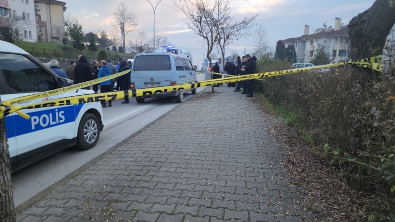 Düzce'de minibüsünü park eden sürücü kalp krizi geçirip öldü