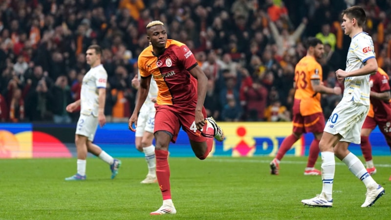 Victor Osimhen, 15. kez gol sevinci yaşadı