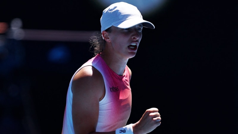 Avustralya Açık'ta Iga Swiatek yarı finale çıktı