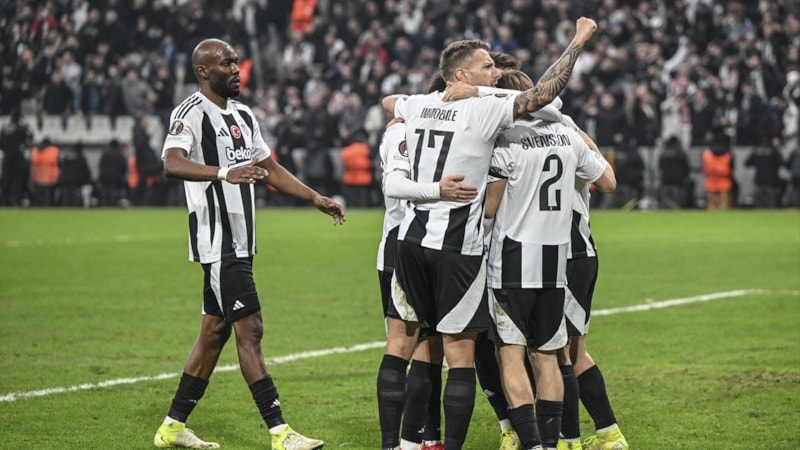 Beşiktaş, Athletic Bilbao'yu 4 golle yıktı