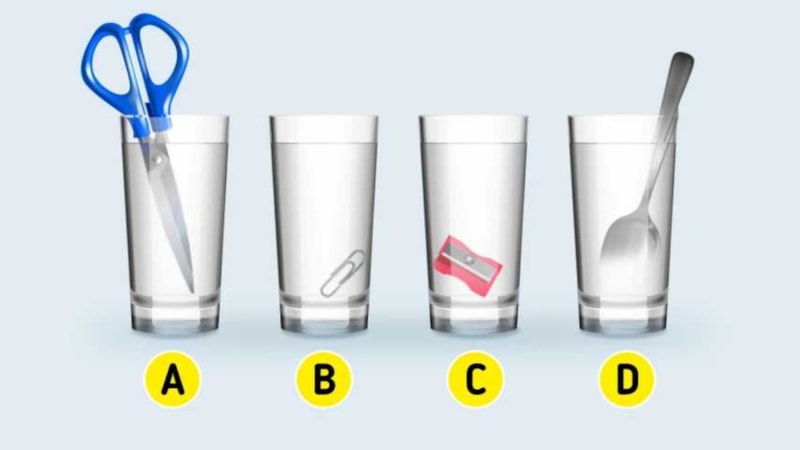 IQ testi: Hangi bardakta daha fazla su var? Dahiler bile çözemiyor...