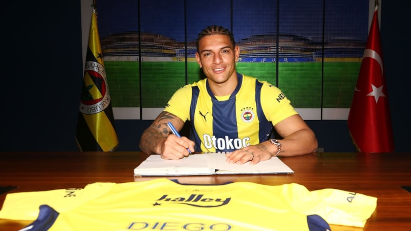 Diego Carlos, Fenerbahçe'nin 29. Brezilyalısı oldu